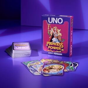 She-ra Nostalgic Collector Mattel Uno Fandom Card Game Brand New